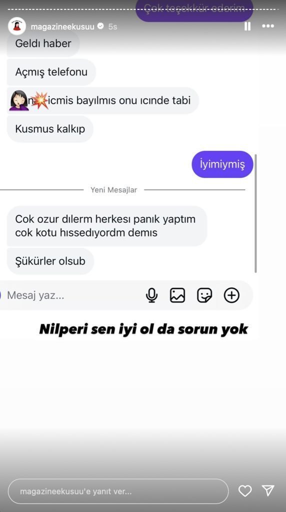 Nilperi Şahinkaya’nın Gece Yarısı Paylaşımı Endişe Yarattı s a2f09d3c193978a689a49eab32ae353541e24928 - Marmara Bölge Gazetesi