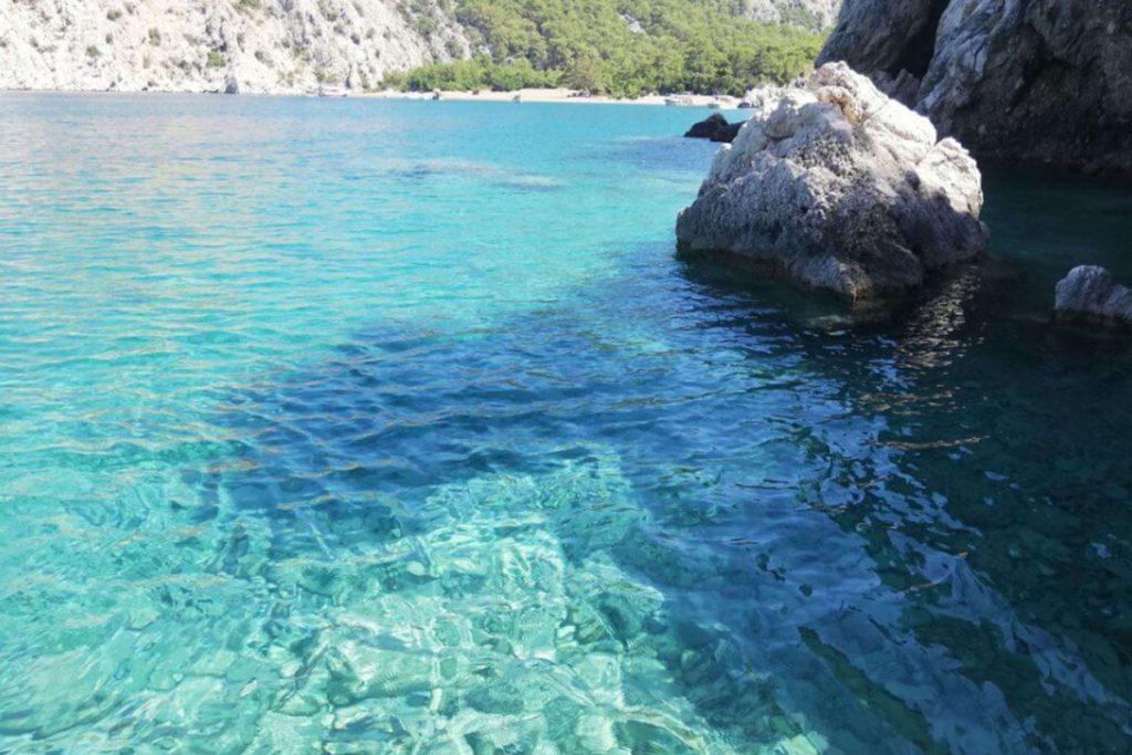 Sazak Koyu, Antalya’nın en bakir ve ulaşılması zor koylarından biri