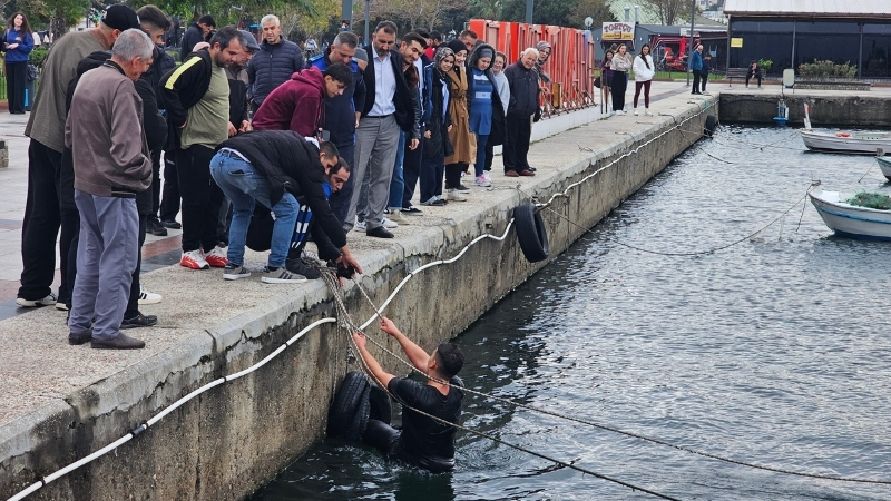 Balıkesir’in Bandırma ilçesinde üç arkadaş arasında yaşanan iddia oyunu, tehlikeli