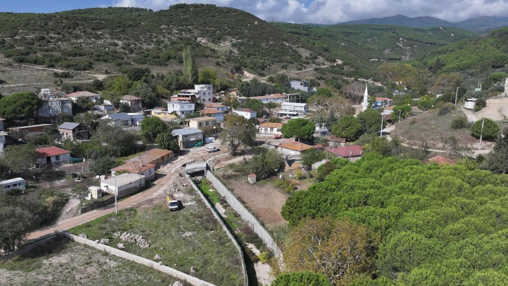 Erdek’in Çeltikçi Mahallesi’nde yürütülen Kepenekli Deresi 2. Kısım Taşkın Kontrol