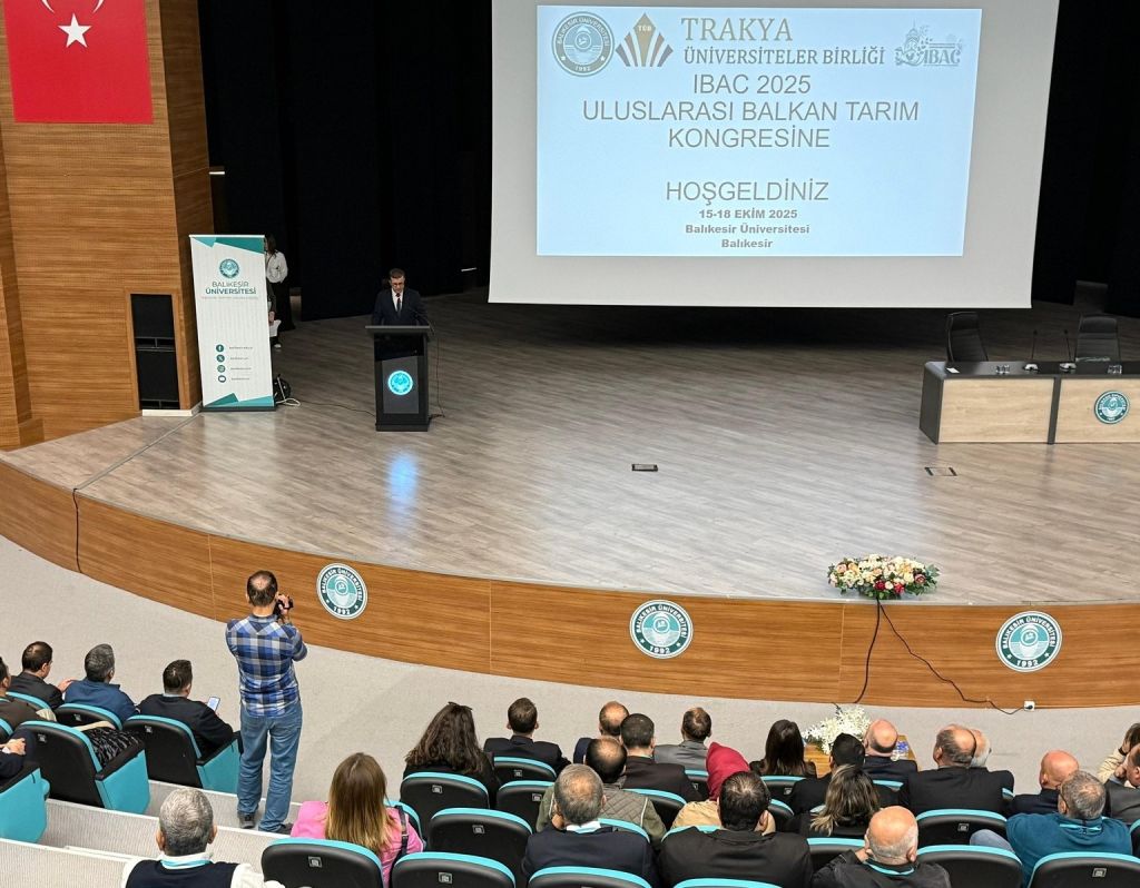 Balıkesir Üniversitesi ev sahipliğinde düzenlenen Uluslararası Balkan Tarım Kongresi, tarımın