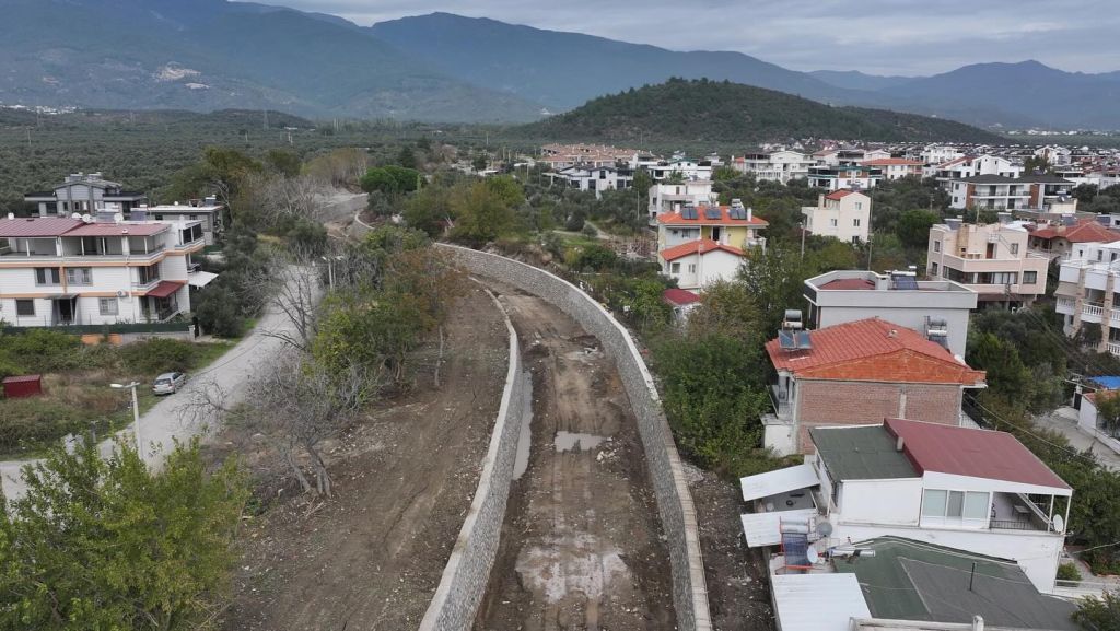 Devlet Su İşleri 25. Bölge Müdürlüğü tarafından yürütülen “Kuruçay Deresi