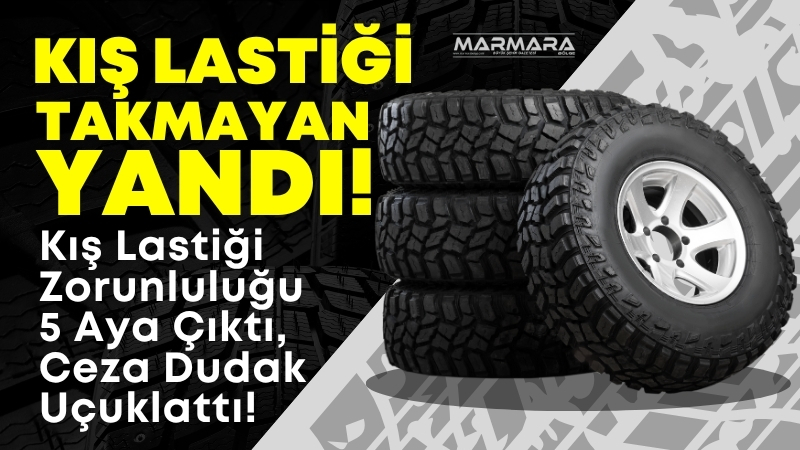 Ulaştırma ve Altyapı Bakanlığı, kış lastiği zorunluluğunda yeni dönemi başlattı.