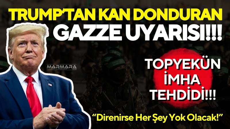 ABD Başkanı Donald Trump, Gazze’deki savaşın sona erdirilmesine yönelik barış