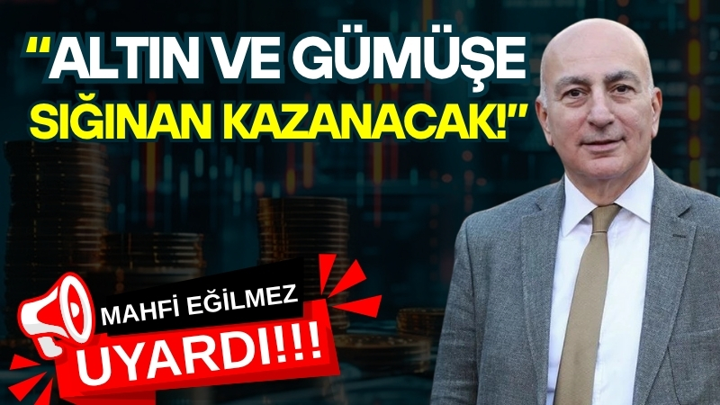 Ekonomist Mahfi Eğilmez, küresel risklerin arttığı bu dönemde yatırımcıların altın