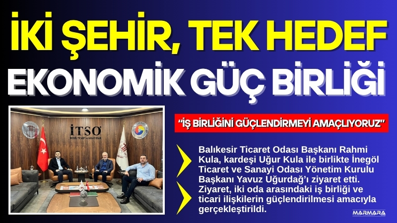 Balıkesir Ticaret Odası Başkanı Rahmi Kula, kardeşi Uğur Kula ile