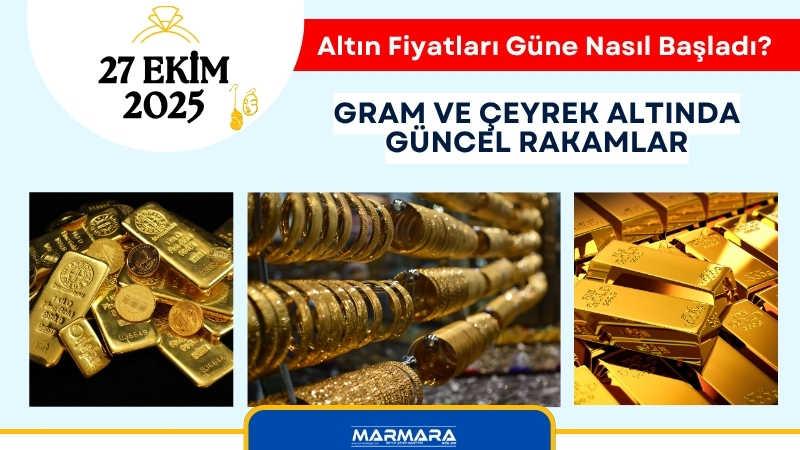 Haftanın ilk gününde altın piyasası negatif seyirle açıldı. İşte has