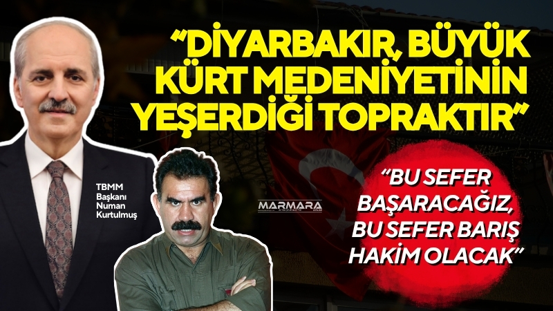 TBMM Başkanı Numan Kurtulmuş, Dicle Üniversitesi’nde yaptığı konuşmada barış ve