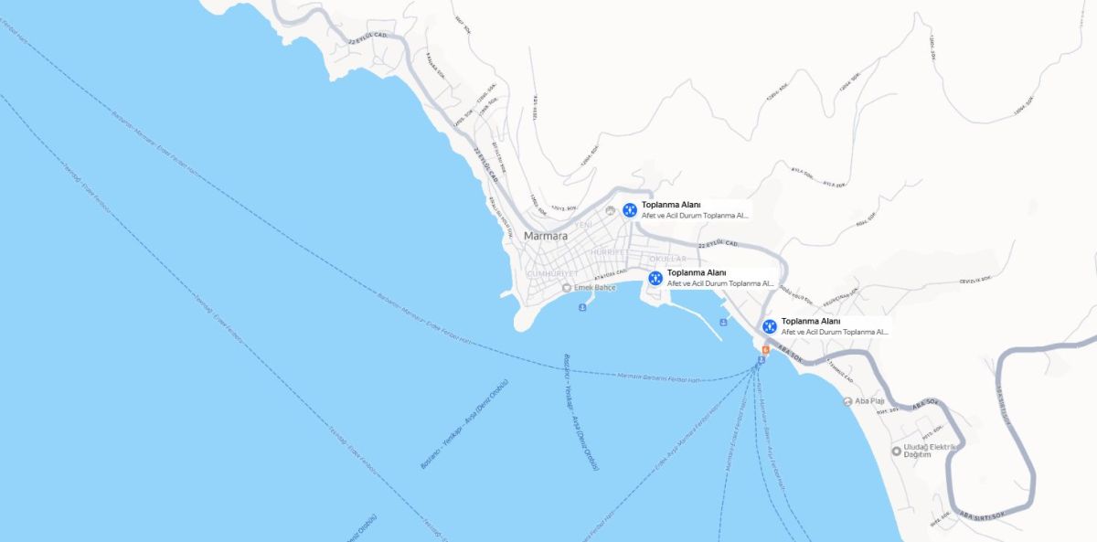 AFAD Açıkladı! Marmara’da Olası Afetlerde Toplanılacak Bölgeler Ekran goruntusu 2025 10 30 170411 - Marmara Bölge Gazetesi
