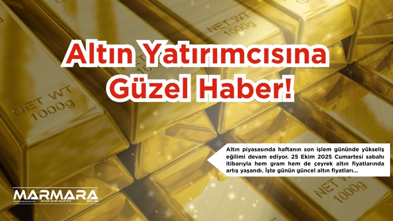 Altın piyasasında haftanın son işlem gününde yükseliş eğilimi devam ediyor.