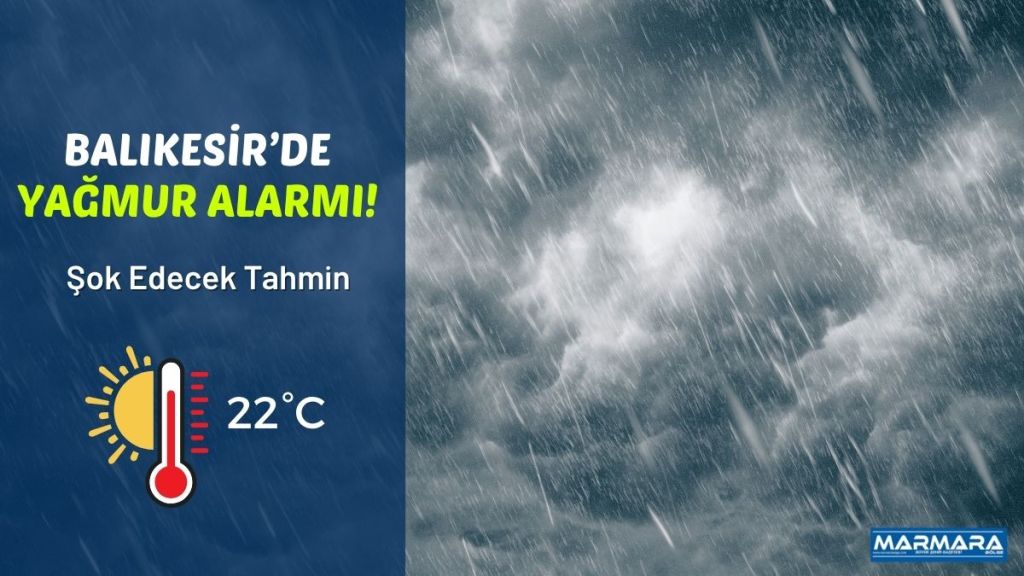 Meteoroloji Genel Müdürlüğü (MGM) verilerine göre Balıkesir’de 18 Ekim Cumartesi
