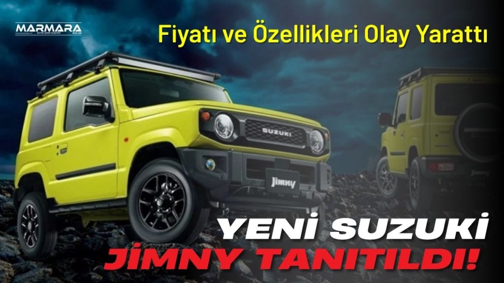 Suzuki’nin ikonik arazi aracı Jimny, 2018’deki çıkışından yedi yıl sonra