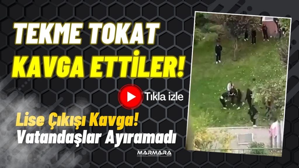 İstanbul’un Başakşehir ilçesinde, okul çıkışı lise öğrencisi bir grup kız