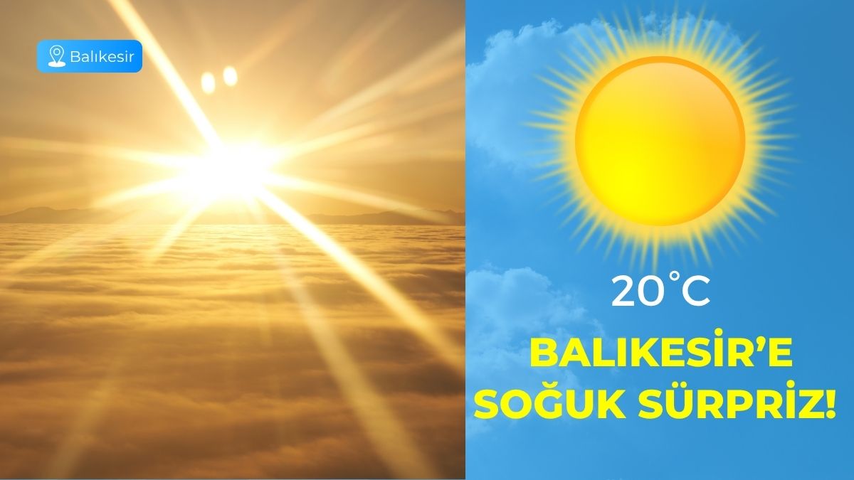 Balıkesir’de 30 Ekim Perşembe günü hava durumu, Meteoroloji Genel Müdürlüğü’nün