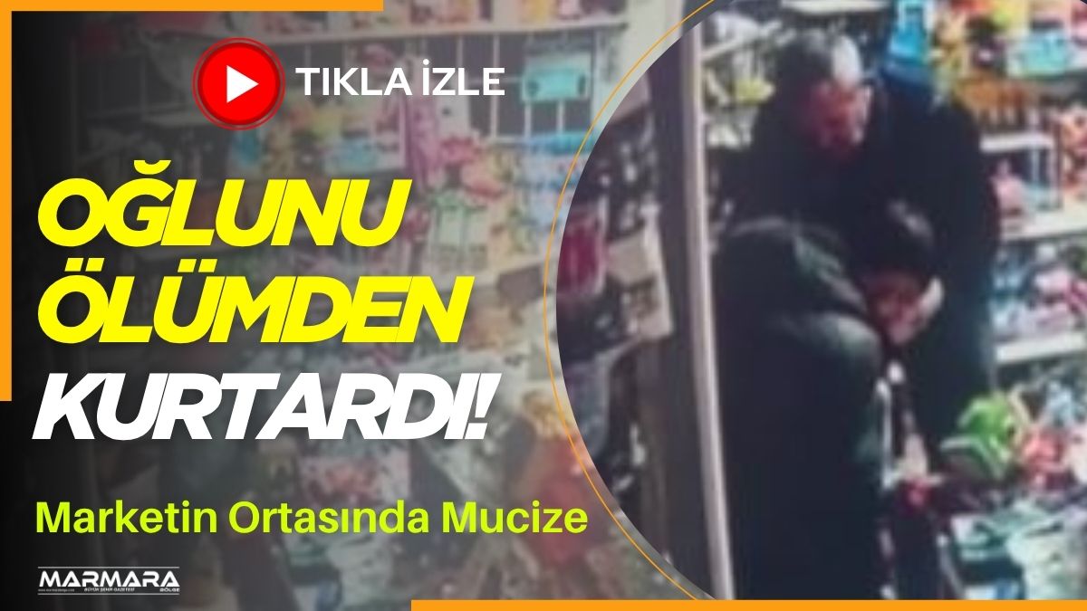 Afyonkarahisar'da bir baba, boğazına şeker kaçan 5 yaşındaki oğlunun hayatını