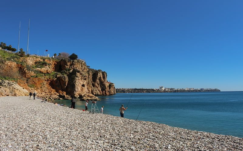 konyaalti sahili - Marmara Bölge Gazetesi