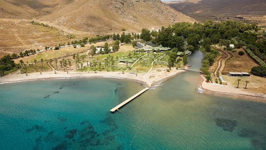 Doğanın tüm zarafetini gözler önüne seren Aspat Koyu, Bodrum’un en