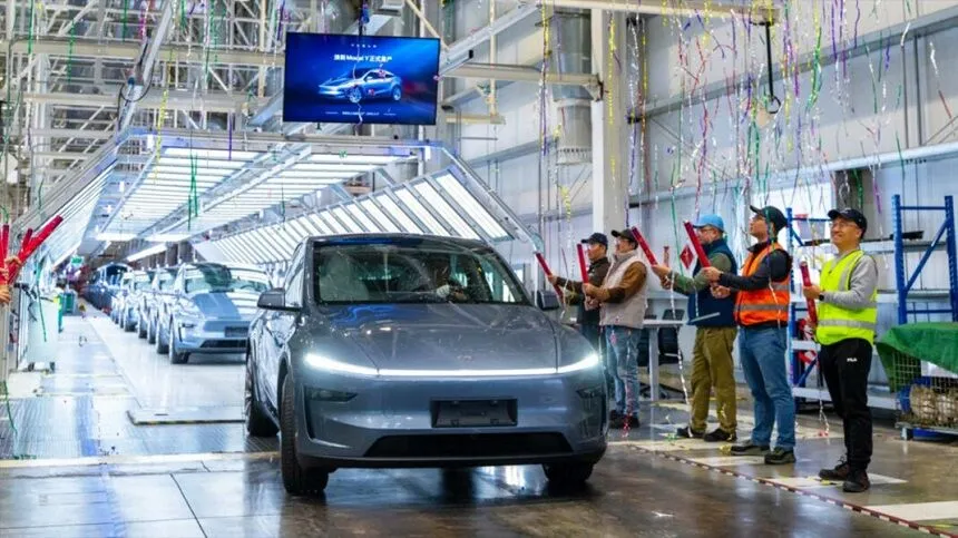 model y seri uretim tesla 1 - Marmara Bölge Gazetesi