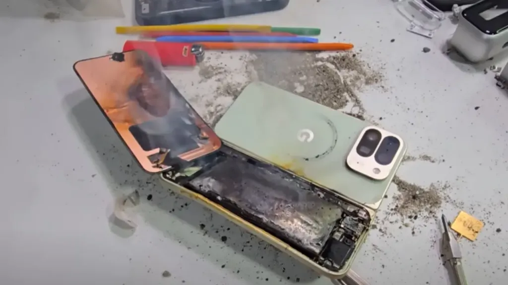 pixel 10 pro fold bukulme testinde patladi dayaniklilik testini gecemedi - Marmara Bölge Gazetesi