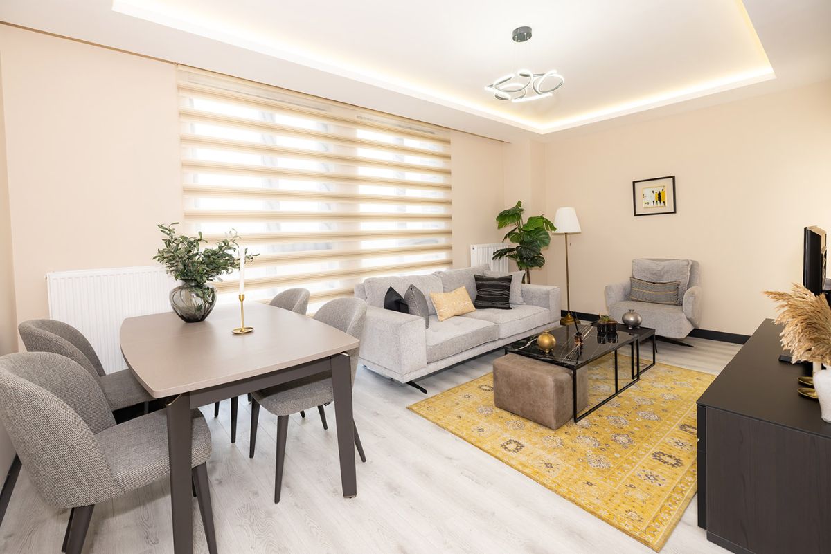 Yatay mimariyle inşa edilen yeni TOKİ konutlarında 80 metrekarelik 2+1