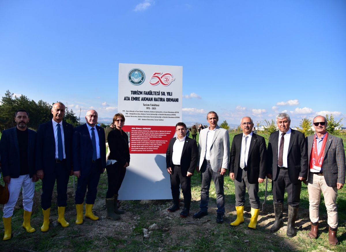 Balıkesir Üniversitesi Turizm Fakültesi, 50. kuruluş yılı kapsamında düzenlediği büyük