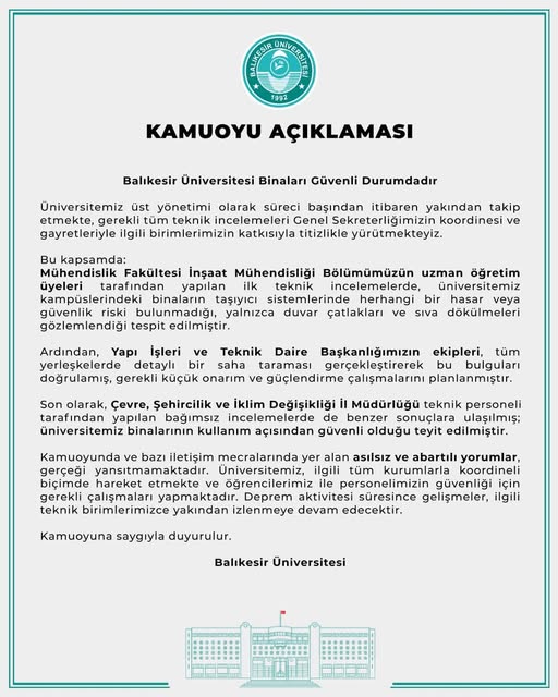 Deprem Sonrası Balıkesir Üniversitesi Hakkında Şok İddia! 575104385 1263914479099074 7955174710022134132 n - Marmara Bölge Gazetesi