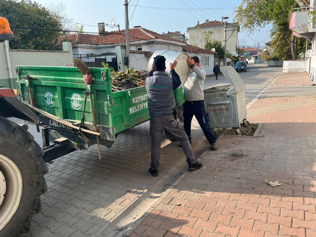 Kepsut Belediyesi, Başkan İsmail Cankul’un öncülüğünde ilçenin dört bir yanında
