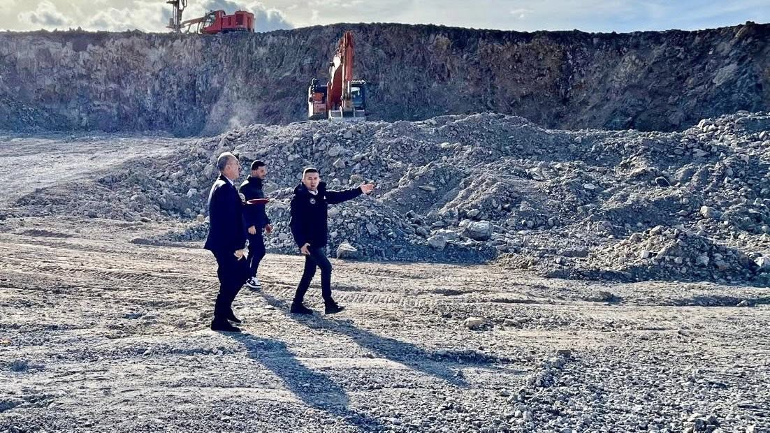Gönen Sera Organize Tarım Bölgesi’nde altyapı ve hizmet binası çalışmaları