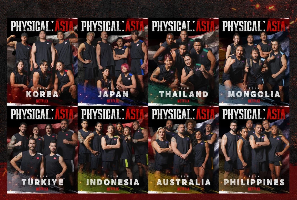Netflix’in popüler yarışması “Physical: Asia” 5. bölümüyle büyük heyecana sahne