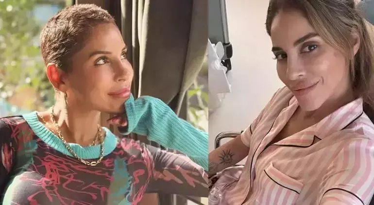 Meme kanseriyle mücadele eden oyuncu Irmak Ünal, saçlarını kazıttığı anları