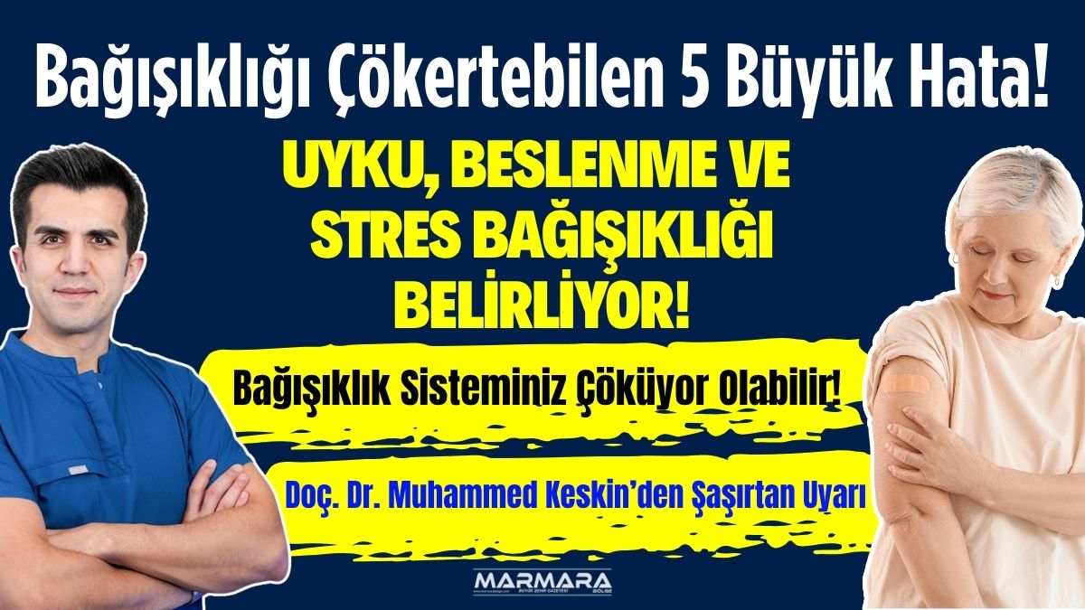 Mevsim geçişlerinde hastalıkların artmasının en büyük nedeni bağışıklık sisteminin zayıflaması