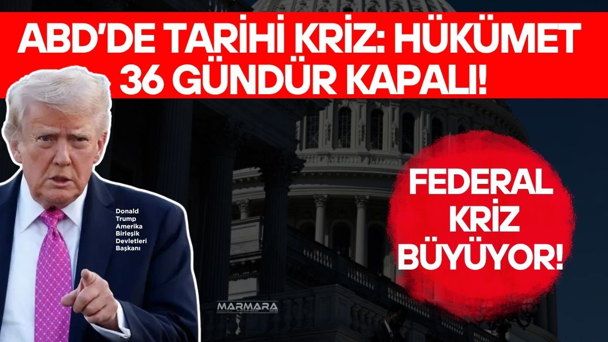 ABD hükümeti, Kongre’deki bütçe anlaşmazlığı nedeniyle 36 gündür kapalı durumda.