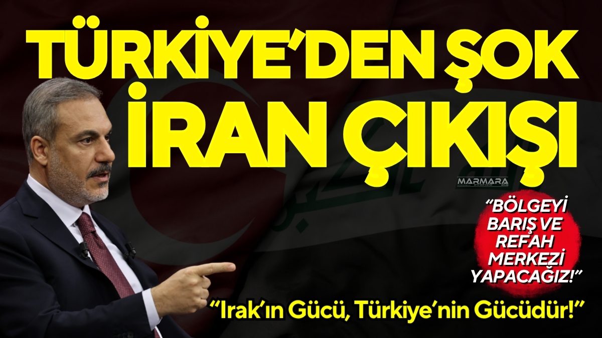 Dışişleri Bakanı Hakan Fidan, Irak ziyareti kapsamında Bağdat’ta Iraklı mevkidaşı