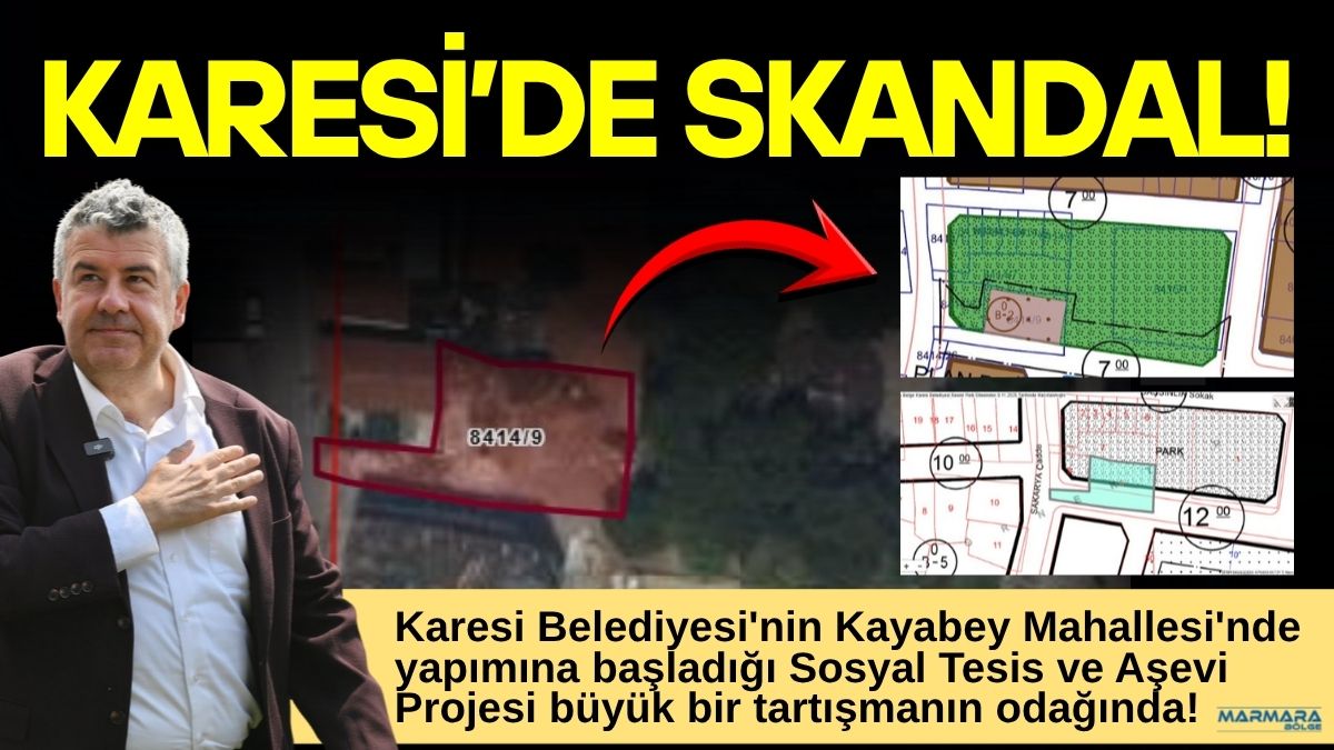 Kayabey Mahallesi’nde yapılan Sosyal Tesis ve Aşevi Projesi, imar kurallarına