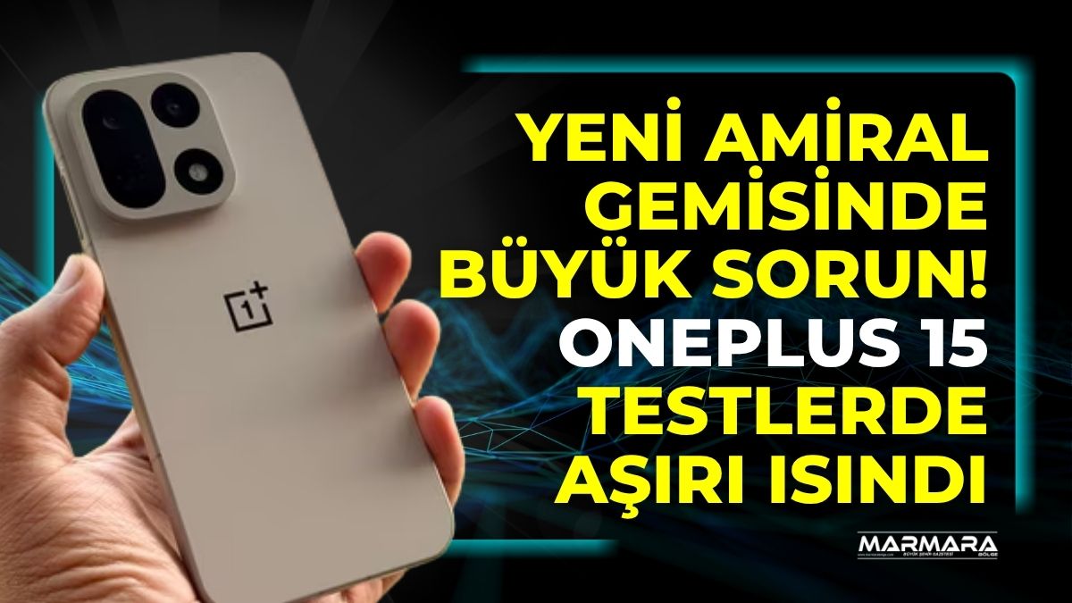 Kısa süre önce piyasaya çıkan OnePlus 15, Snapdragon 8 Elite