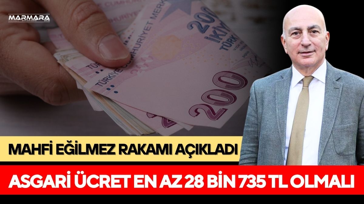 Ünlü iktisatçı Mahfi Eğilmez, 2026 asgari ücret zammı için en