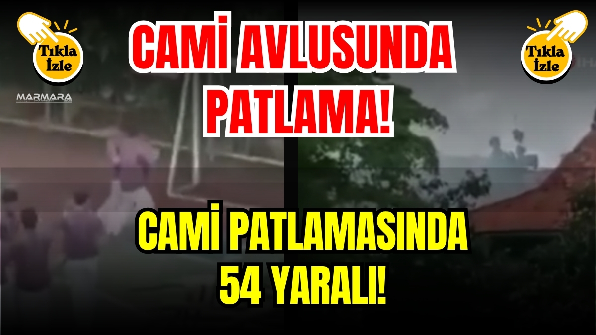 Endonezya’nın başkenti Jakarta’da bir okul kompleksinin içindeki camide cuma namazı