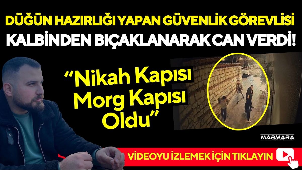 Antalya’da düğün hazırlığı yapan 26 yaşındaki güvenlik görevlisi Tahsin Göker,