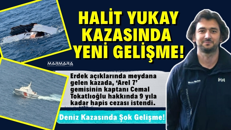 Yalova’dan Bozcaada’ya gitmek üzere denize açılan iş adamı Halit Yukay’ın