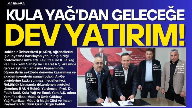 Balıkesir Üniversitesi (BAÜN), öğrencilerini iş dünyasına hazırlayan yeni bir iş