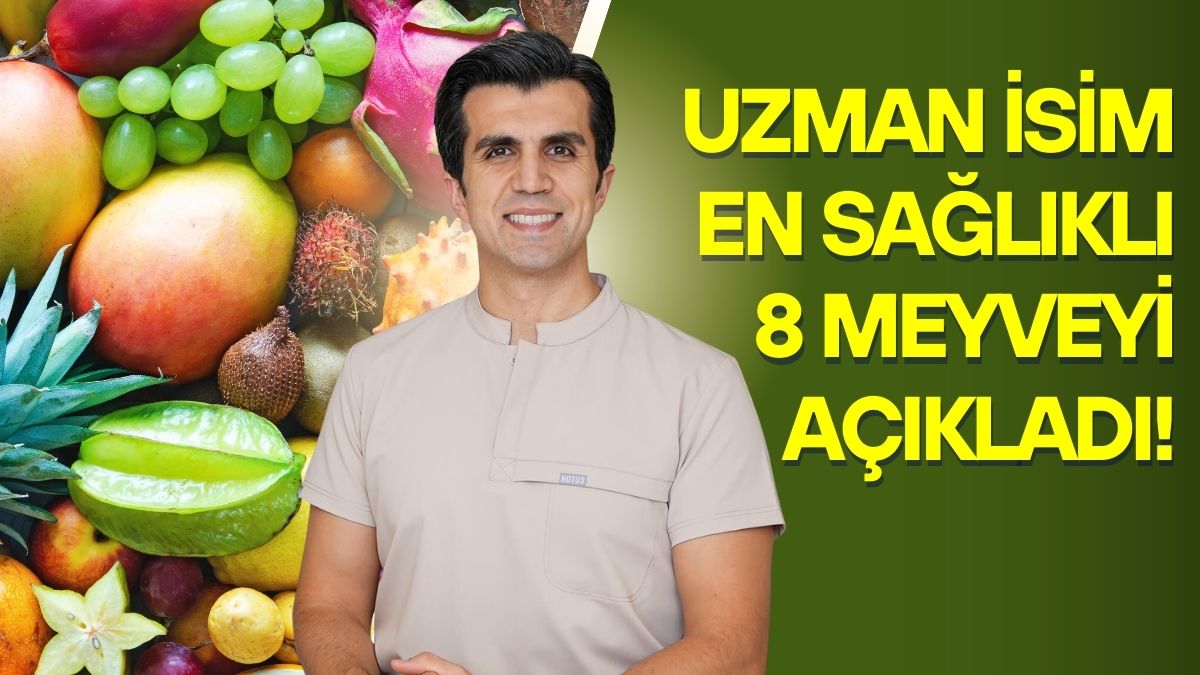 Doç. Dr. Muhammed Keskin, meyvelerin doğru tüketildiğinde kalp ve damar