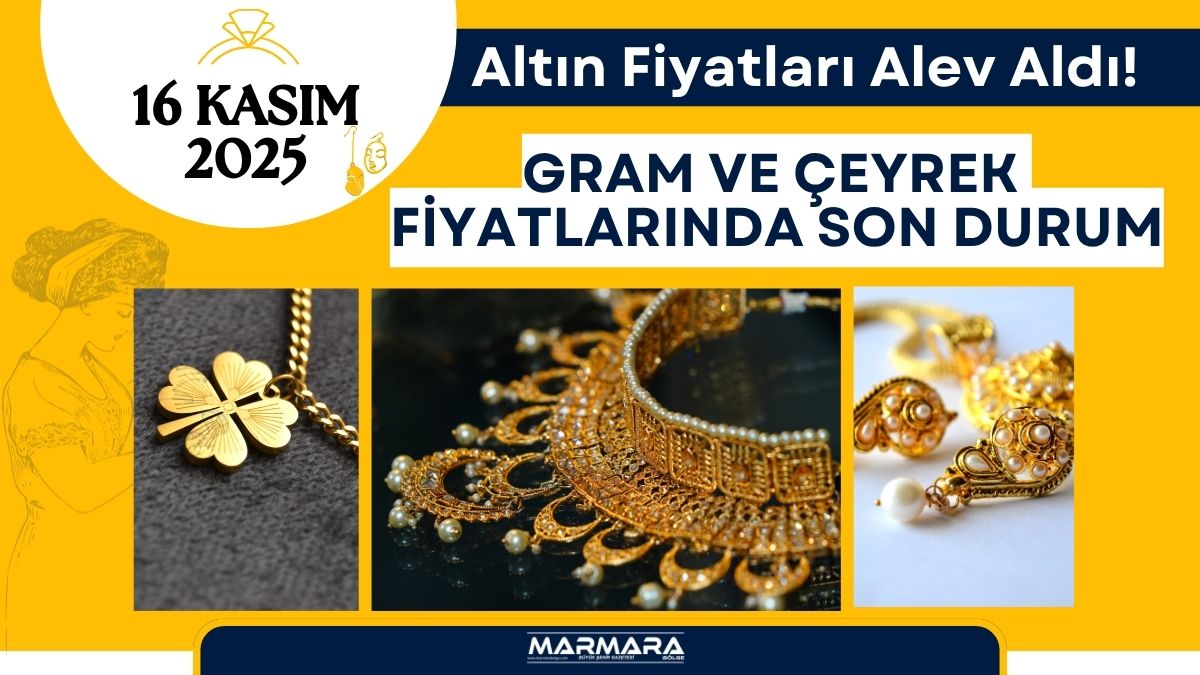 Altın piyasası 16 Kasım Pazar gününe genel yükselişlerle başladı; gram