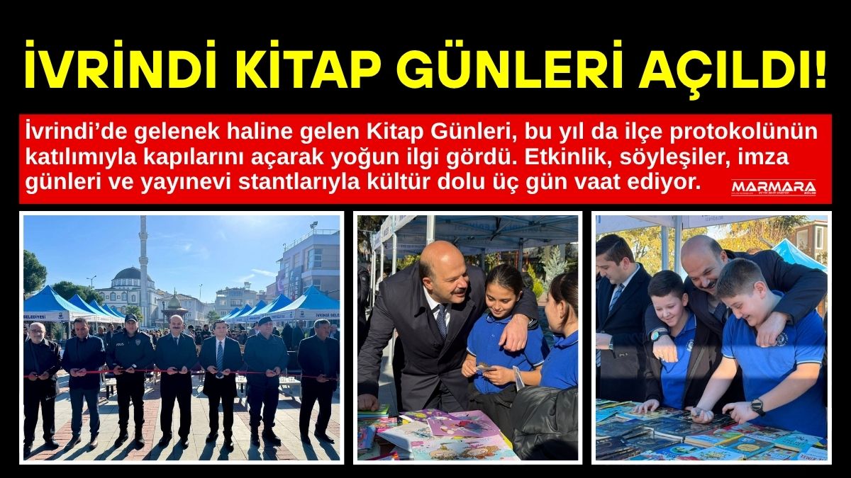 İvrindi’de gelenek haline gelen Kitap Günleri, bu yıl da ilçe