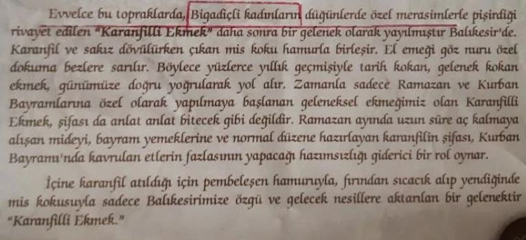 Balıkesir’in Asırlık Lezzeti: Karanfilli Ekmek Ekran goruntusu 2025 11 25 151929 - Marmara Bölge Gazetesi
