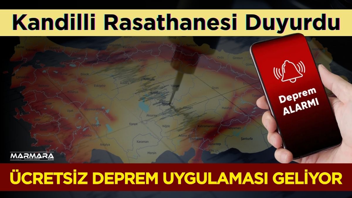 Kandilli Rasathanesi, deprem erken uyarı sistemiyle ilgili çarpıcı verileri paylaştı.