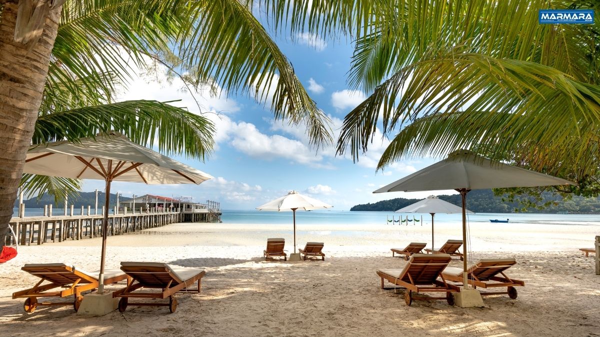 Balıkesir’in Ayvalık ilçesinde yer alan ve Sarımsaklı Plajı'nın hemen yanında