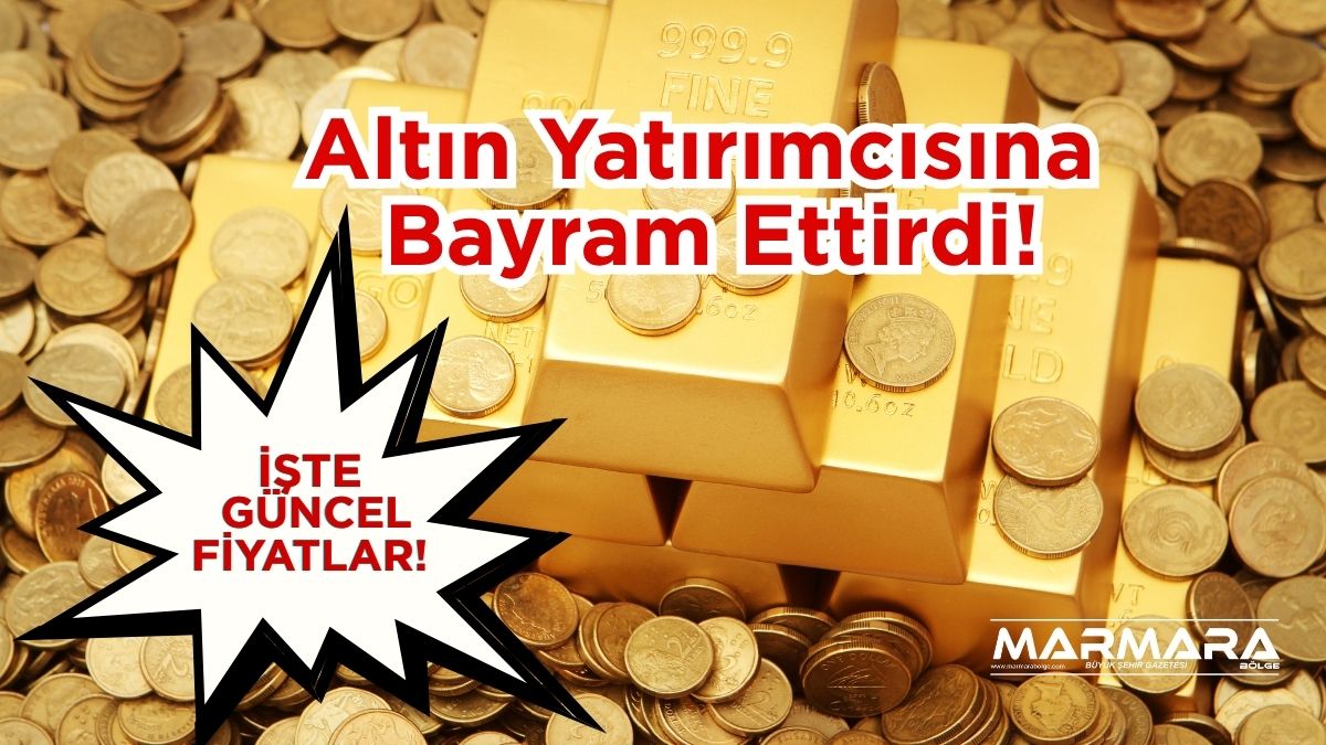 Altın fiyatları haftanın son gününde yeniden yükselişe geçti. 22 ayar