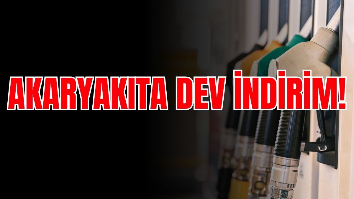 Akaryakıt piyasasında beklenen indirim gerçekleşti. Motorinin litre fiyatına yapılan 2