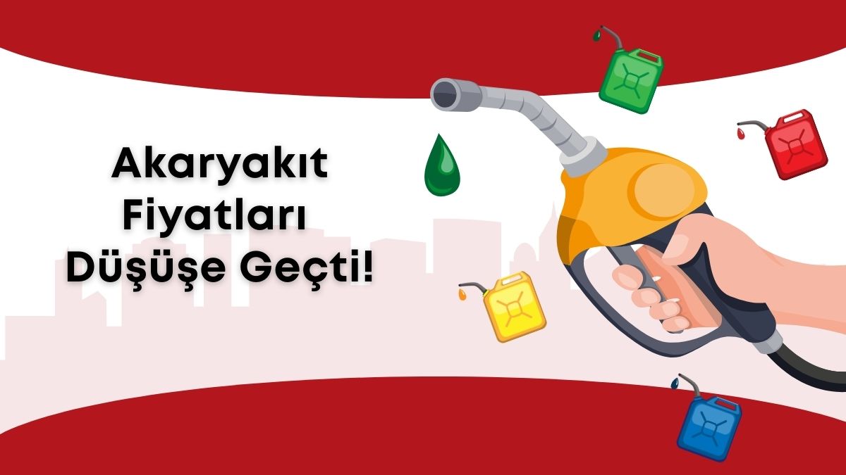 Brent petrolde hafta başında yaşanan düşüş, akaryakıt fiyatlarına gecikmeden yansıdı.