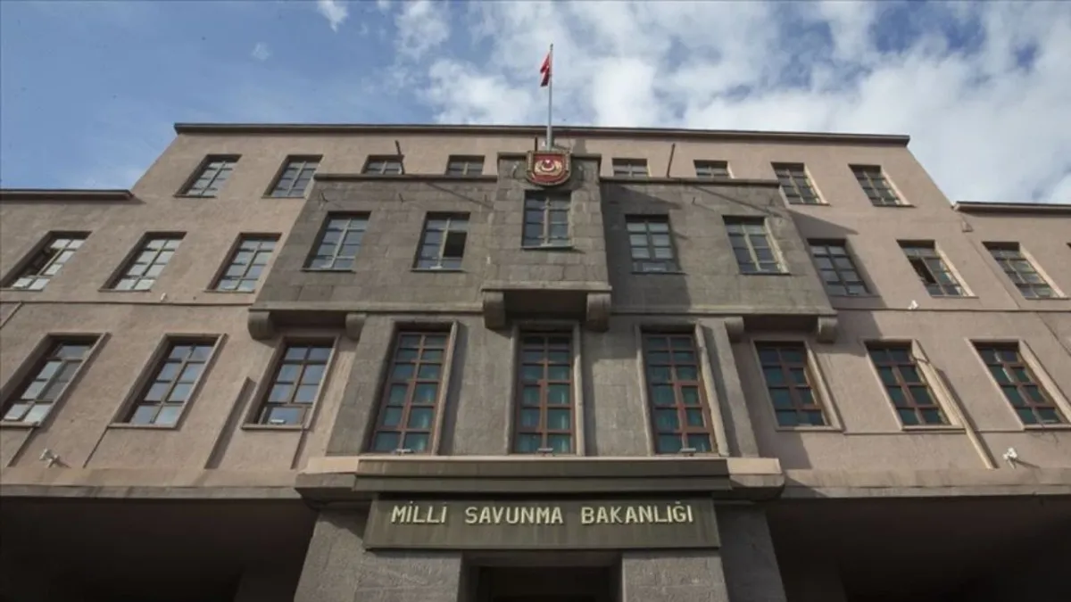 Milli Savunma Bakanlığı (MSB), Türk Silahlı Kuvvetleri’nin ülkemizin güvenliğine yönelik
